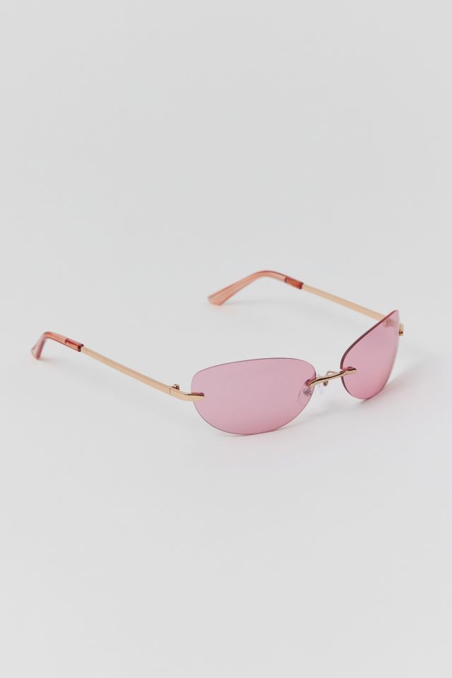 Trixie Rimless Rectangle Sunglasses #1