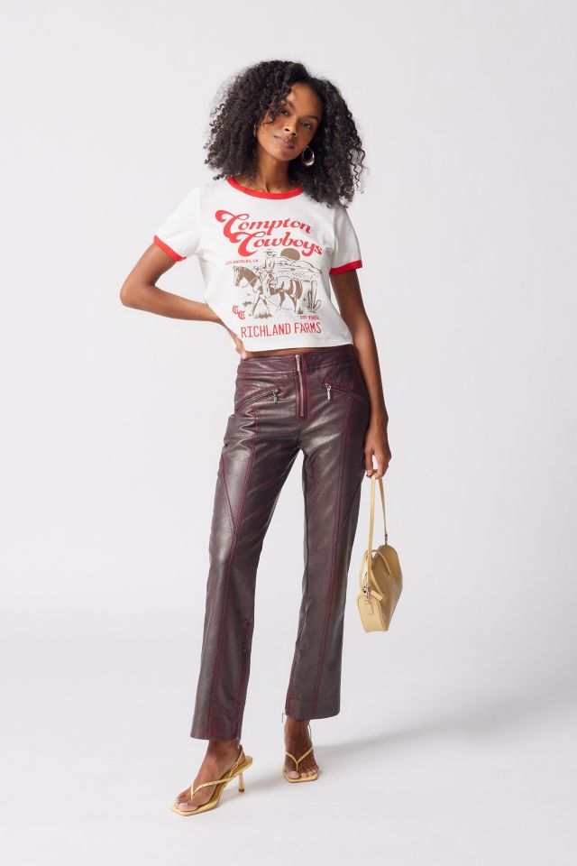 Compton Cowboys Cropped Ringer Tee #1