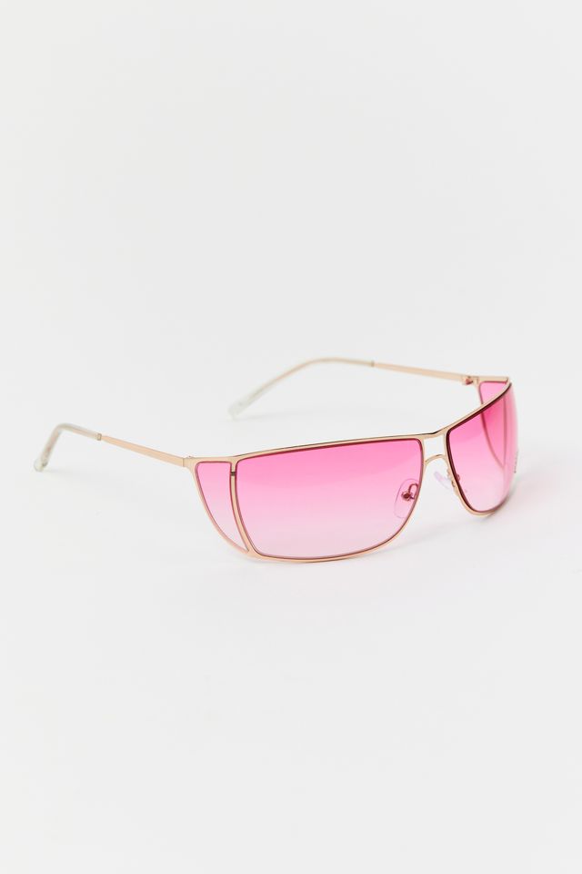 Kira Translucent Shield Sunglasses #1