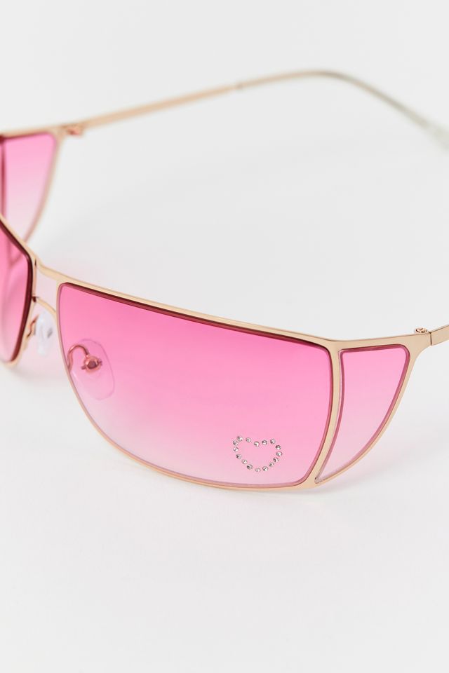 Kira Translucent Shield Sunglasses #2