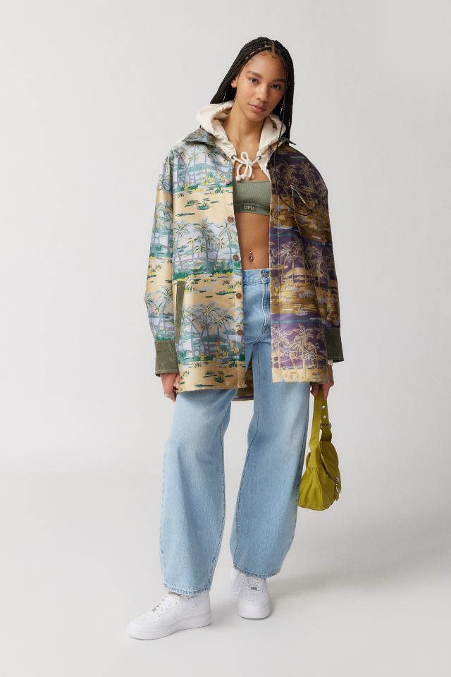 FRIED RICE Silky Printed Shirt #1
