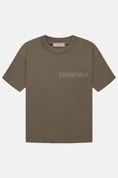 Fear Of God Essentials T-shirt Fw22 In Brown