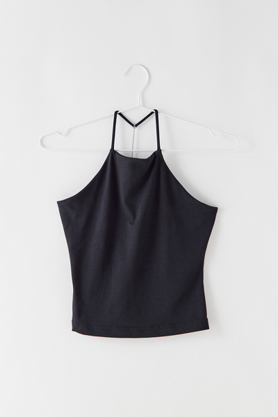 Hooded Halter Top main image 1