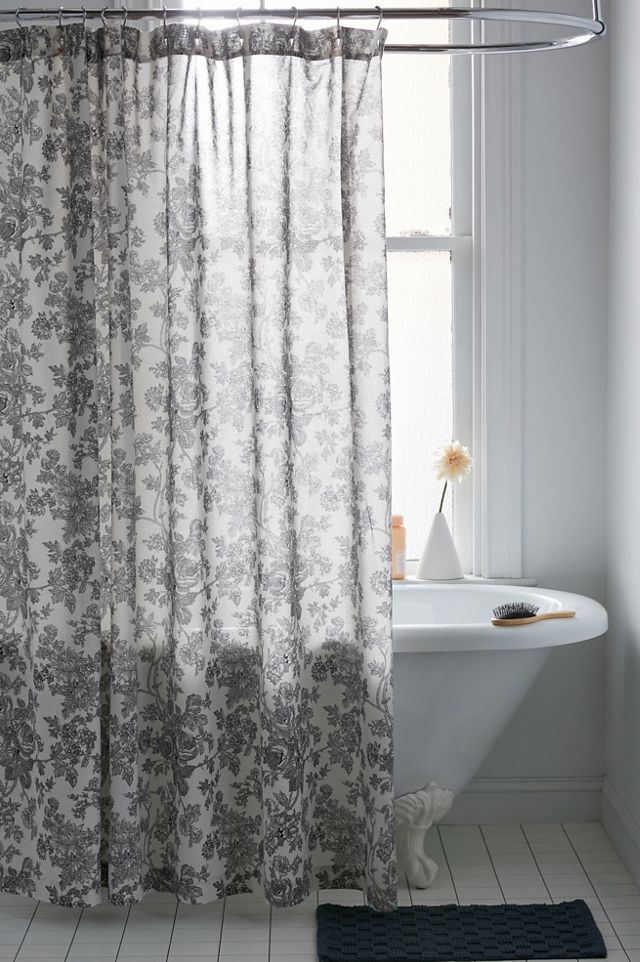 Toile Shower Curtain Urban Outfitters
