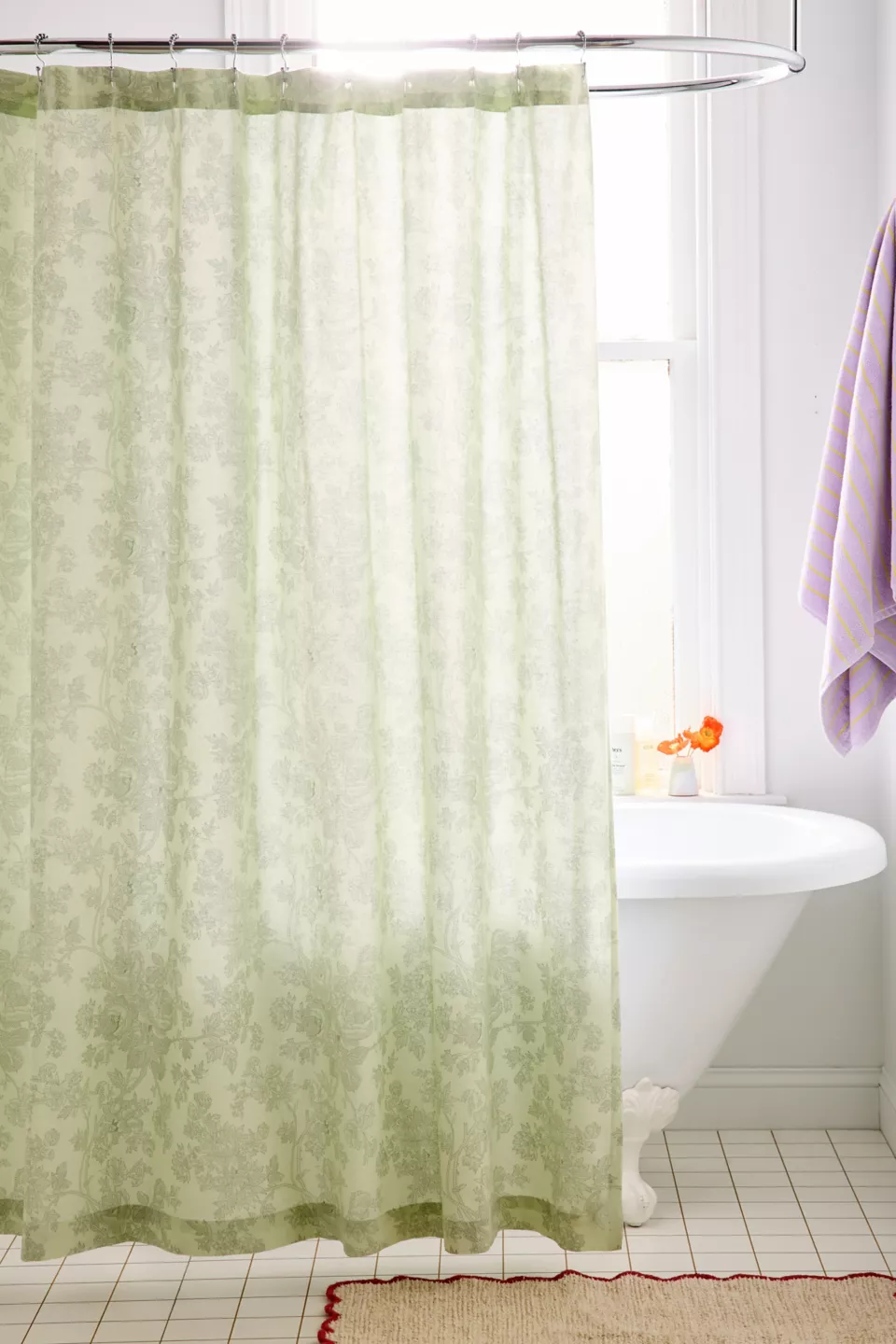 Toile Shower Curtain