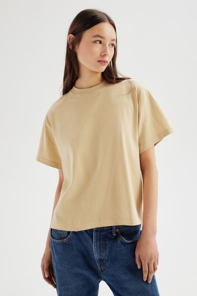 Bdg Universal Boxy Tee In Neutral