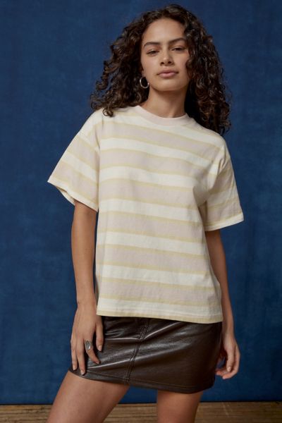 Bdg Universal Boxy Tee In Neutral