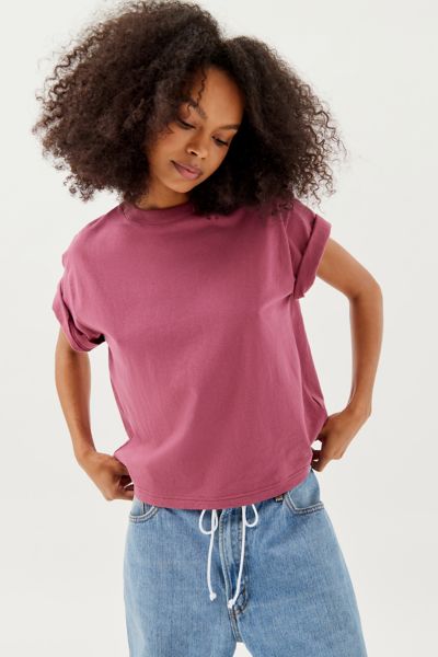 Bdg Universal Boxy Tee In Pink