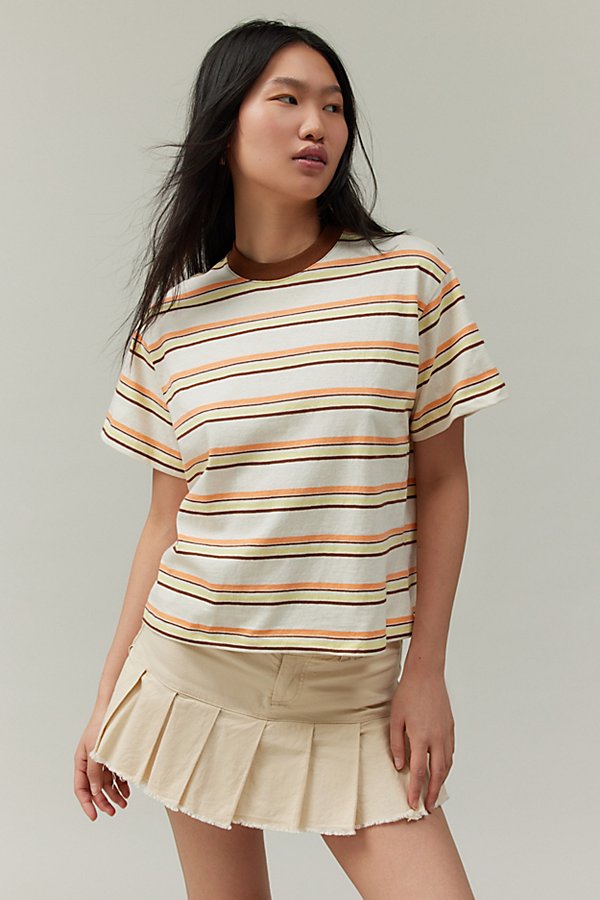 Bdg Universal Boxy Tee In Orange, Women's At Urban Outfitters