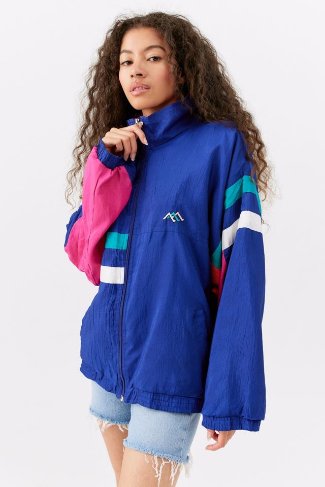 Vintage colorblock outlet windbreaker