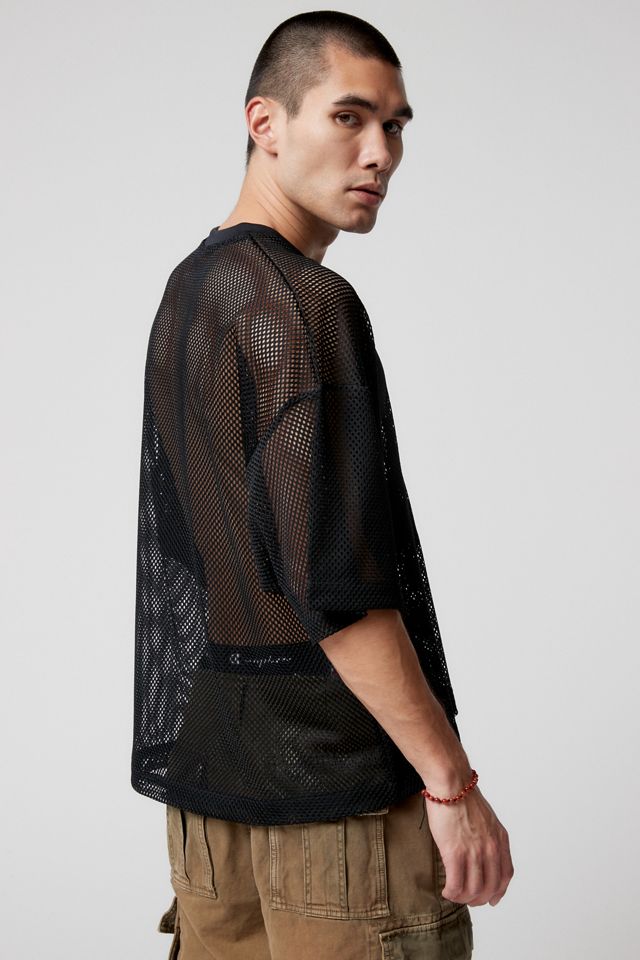 Champion UO Exclusive Mesh Football Tee | Urban Outfitters