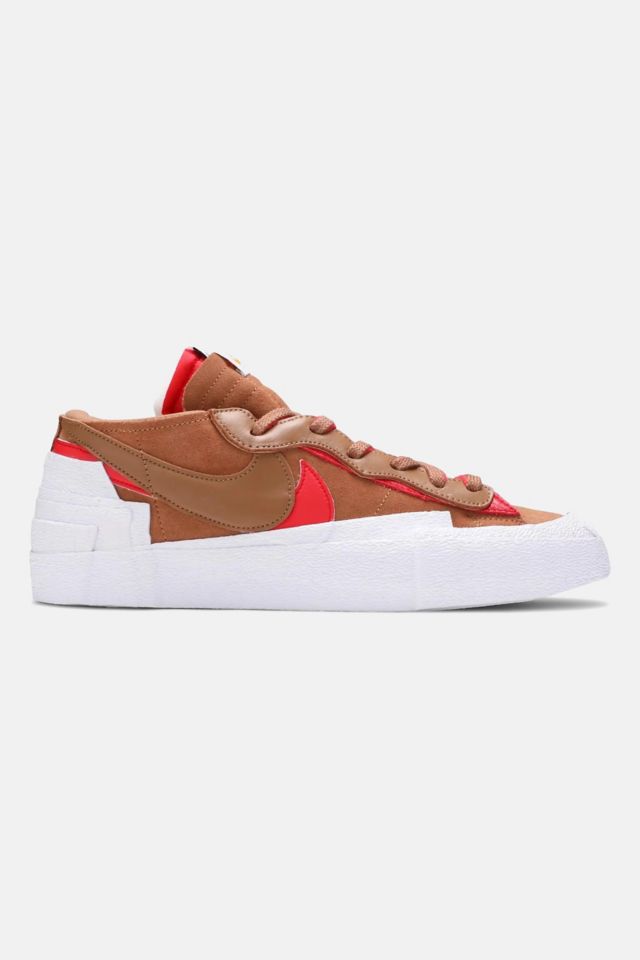 sacai blazer low tan