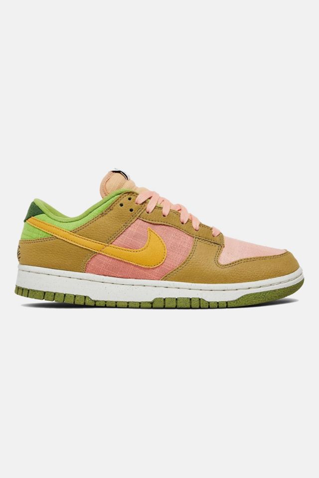 Nike Dunk Low 'Sun Club - Arctic Orange Sanded Gold' Sneakers - DM0583-800