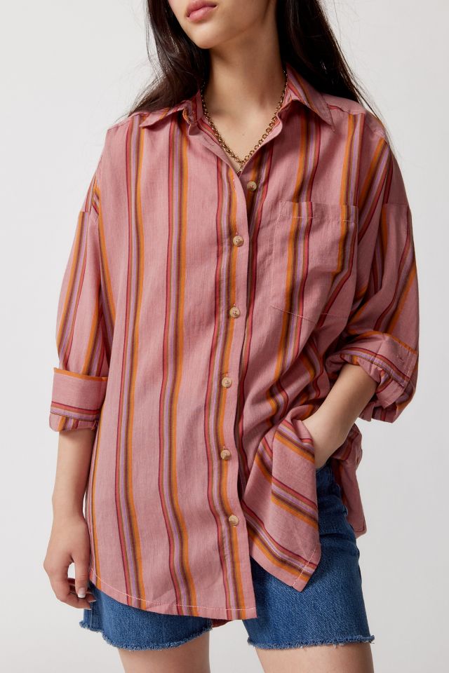 Chemise Surdimensionnée Boutonnée BDG Ryanne #1