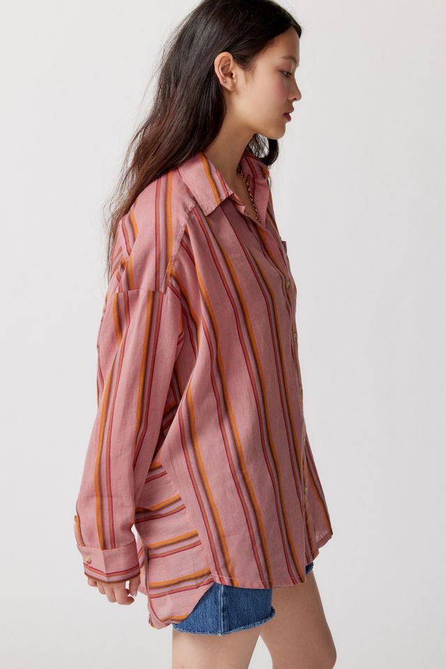 Chemise Surdimensionnée Boutonnée BDG Ryanne #3
