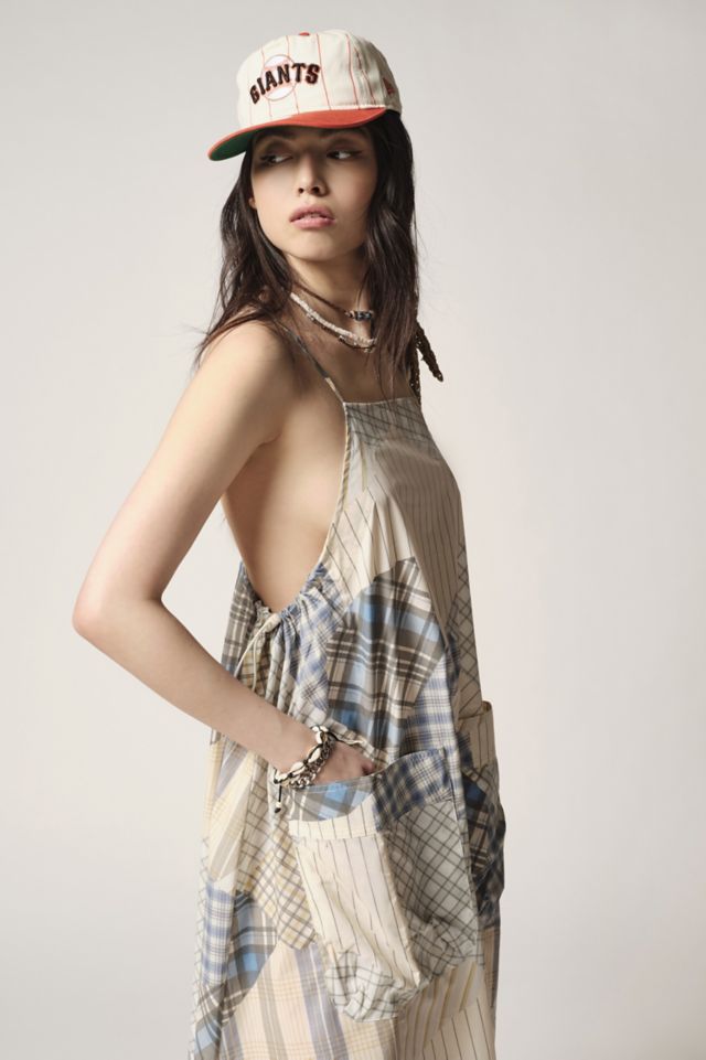 UO Stephie Plaid Midi Dress #1
