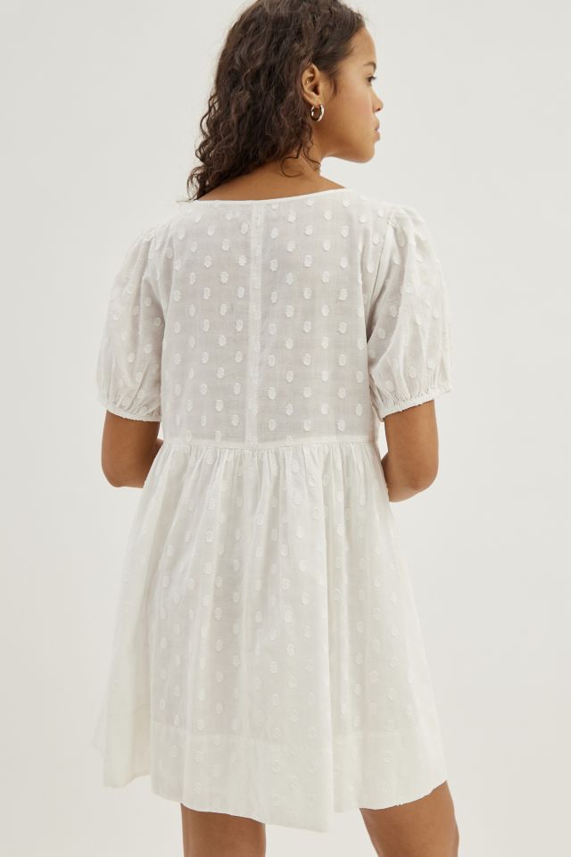 UO Maci Polka Dot Mini Dress #4