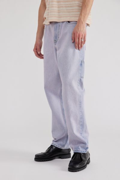 Shop Bdg Straight Fit Utility Work Pant In Purple Hope, Men's At Urban Outfitters