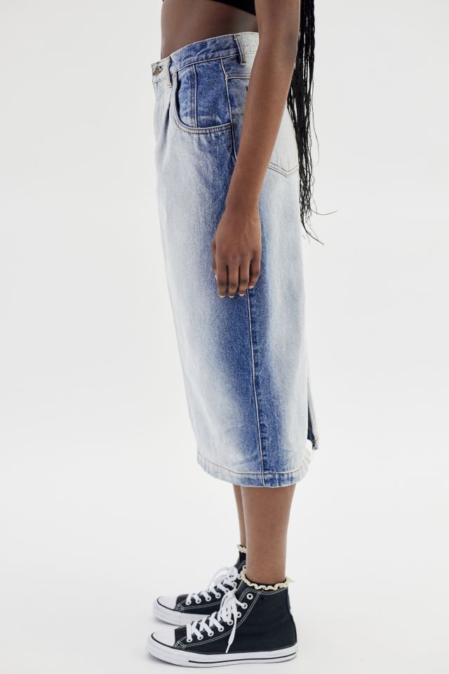 Insight denim midi skirt best sale