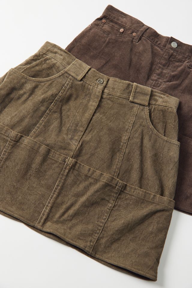 Urban Renewal Remade Surplus Pocket Corduroy Skirt #1