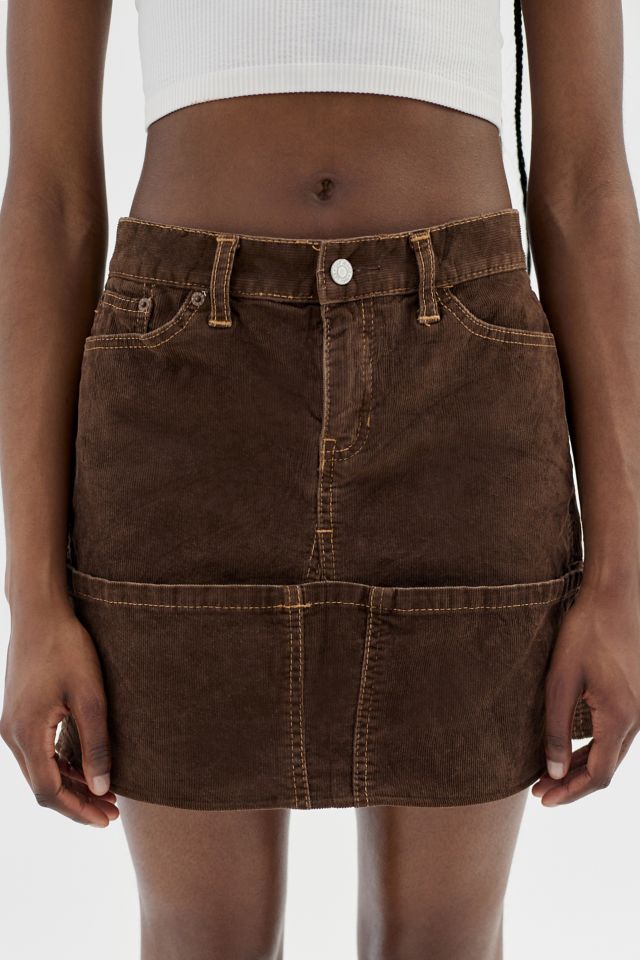 Urban Renewal Remade Surplus Pocket Corduroy Skirt #2