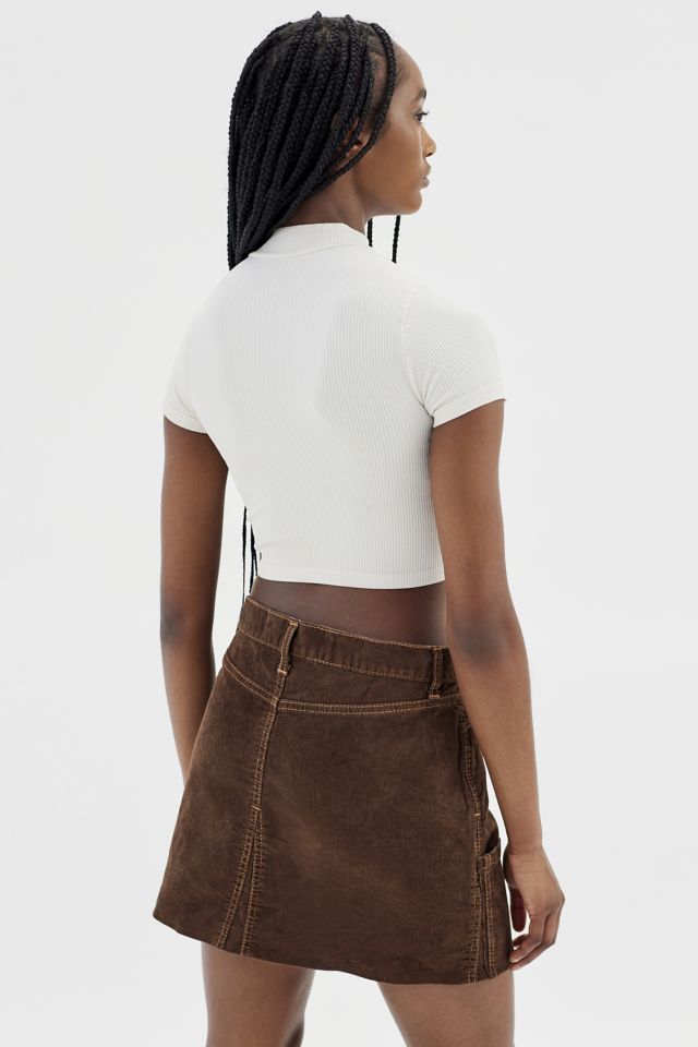 Urban Renewal Remade Surplus Pocket Corduroy Skirt #3