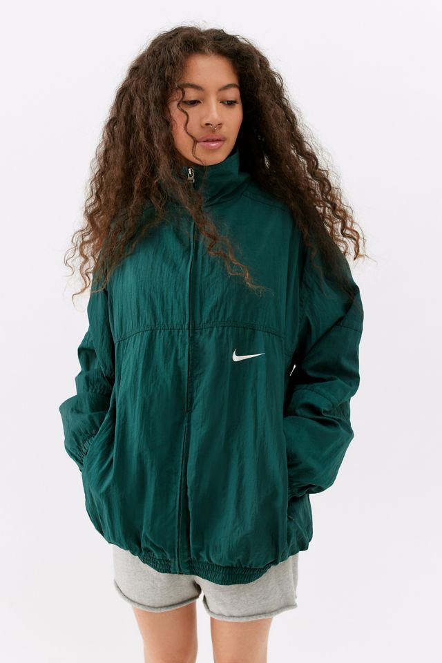 Urban Renewal Vintage Oversized Branded Windbreaker Jacket | Urban  Outfitters