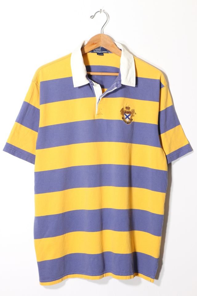 Vintage Polo Ralph Lauren Short Sleeve Rugby Shirt Urban Outfitters