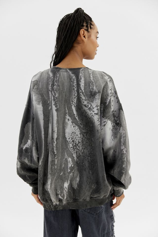 Urban Renewal Remade Rain Dye Crew Neck Sweatshirt #1