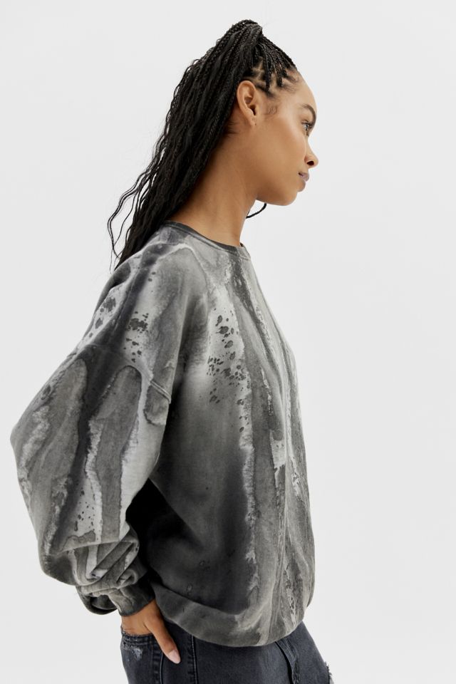 Urban Renewal Remade Rain Dye Crew Neck Sweatshirt #3
