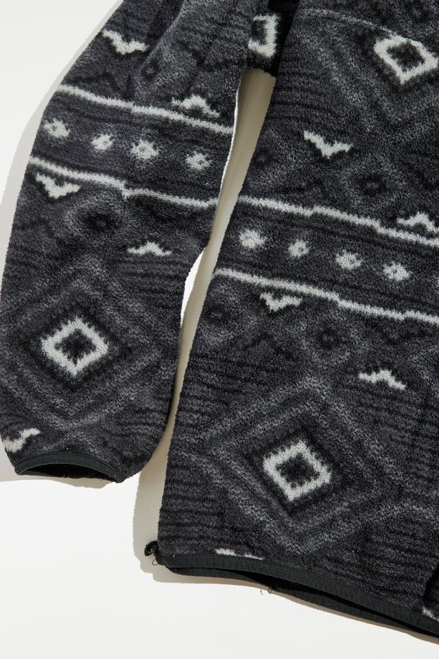 Vintage Patagonia Patterned Fleece Sweatshirt Urban Outfitters