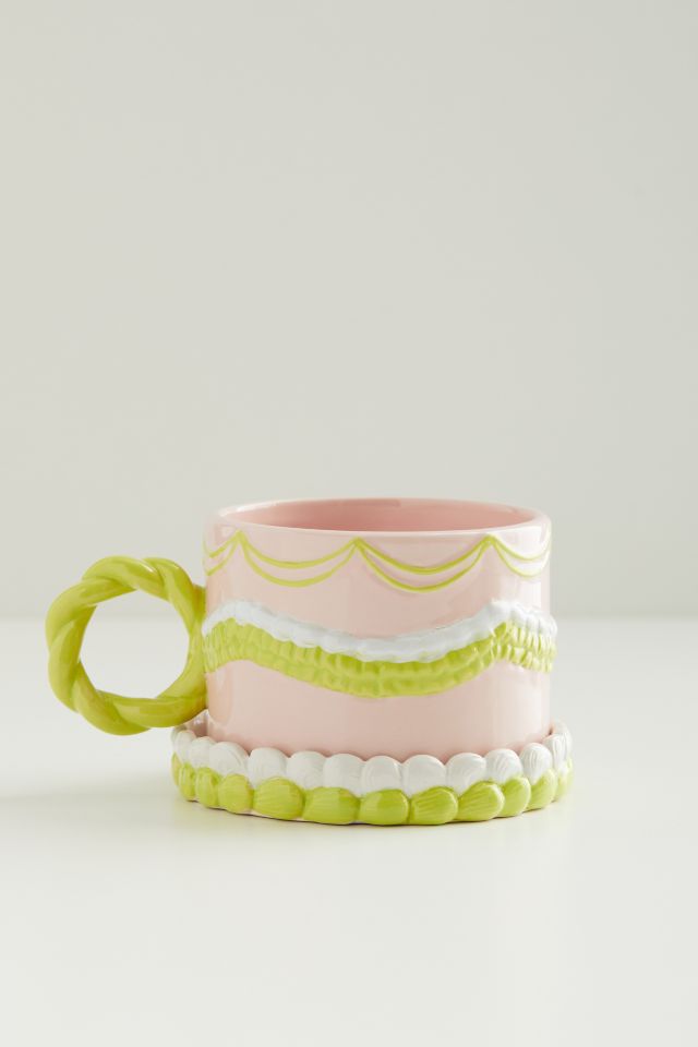 Cake Mug & Coaster Set #1