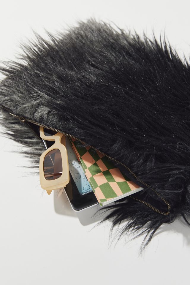 Urban Renewal Remnants Fuzzy Clutch Bag #3