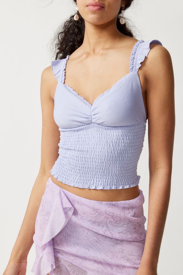 UO Sydney Smocked Tank Top #1