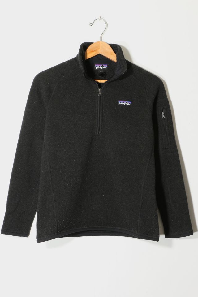 Vintage fleece clearance quarter zip