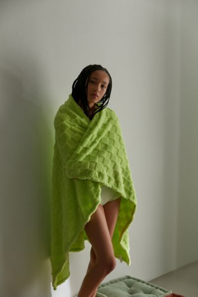 Urban Outfitters Checkerboard Throw Blanket