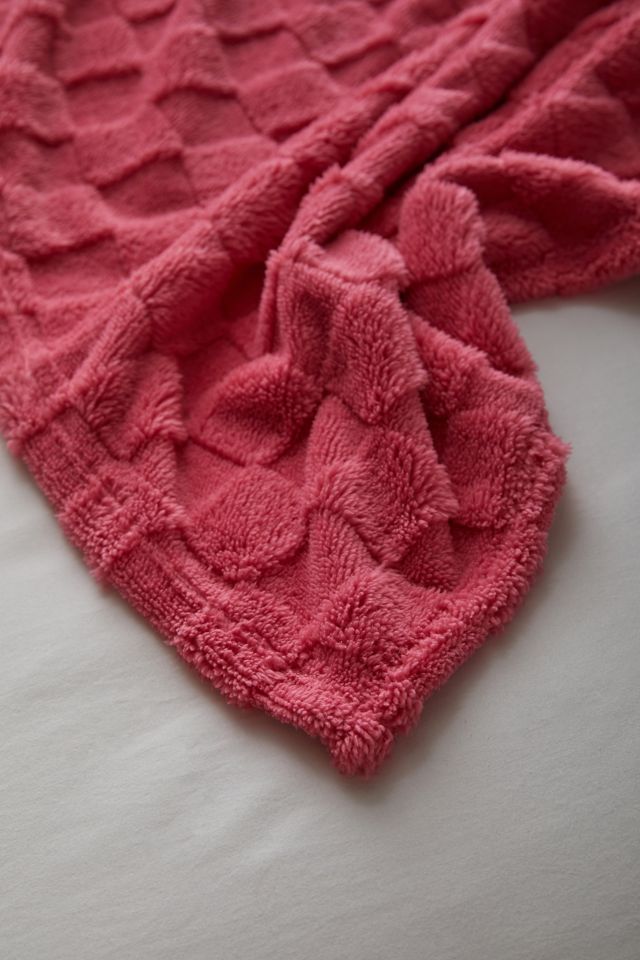 Checkerboard Super Plush Throw Blanket #2