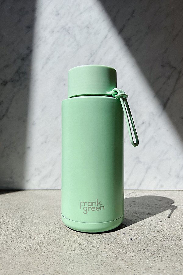Frank Green 34 oz Ceramic Insulated Bottle In Green