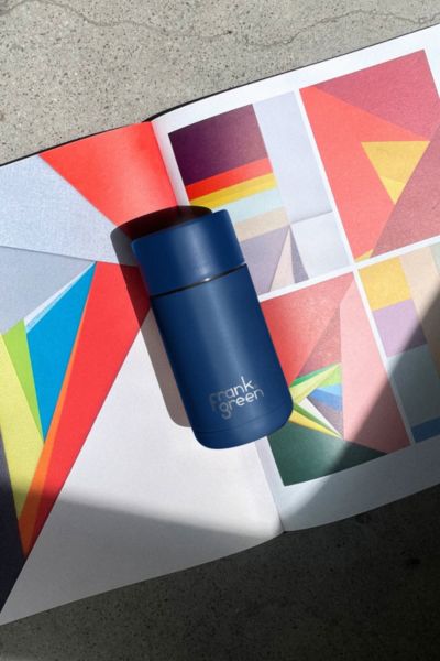 Frank Green 12 oz Ceramic Insulated Tumbler In Deep Ocean At Urban Outfitters In Blue