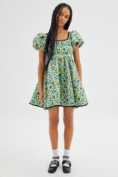 Sister Jane Estate Ditsy Floral Mini Dress | Urban Outfitters