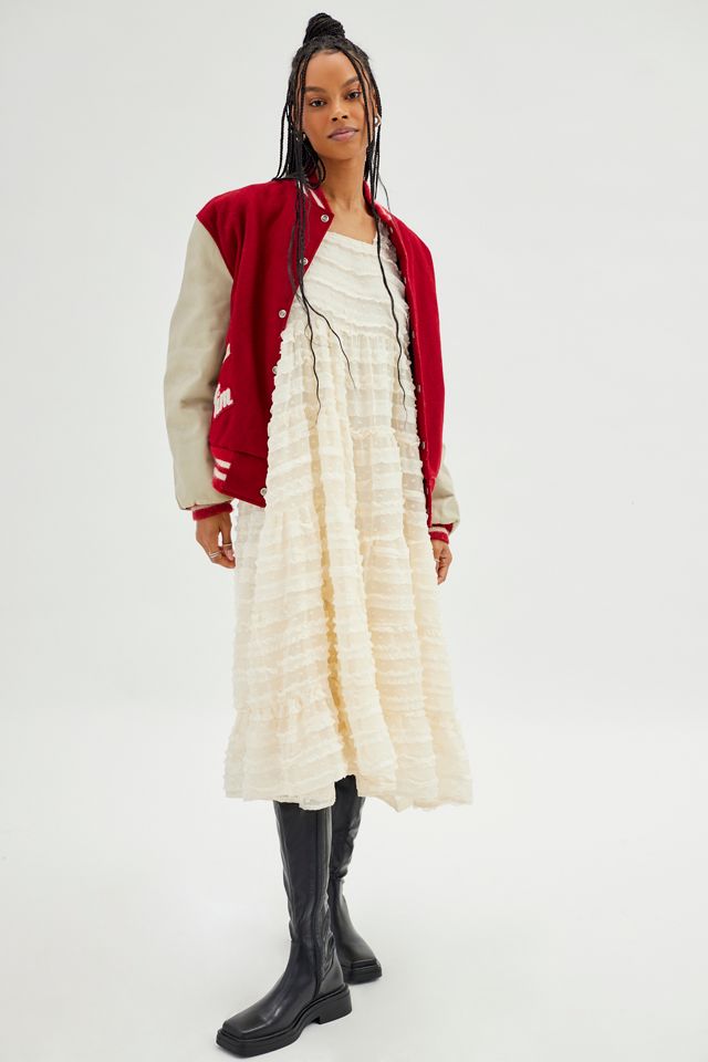 Sister Jane Revel Ruffle Midi Dress | Urban Outfitters