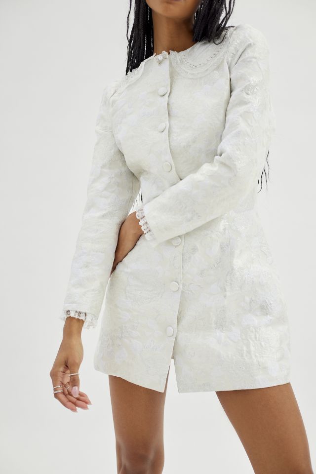 シスター ジェーン(sister jane) DREAM Mini Dress DREAM Oyster Jacquard Mini Dress – Sister Jane