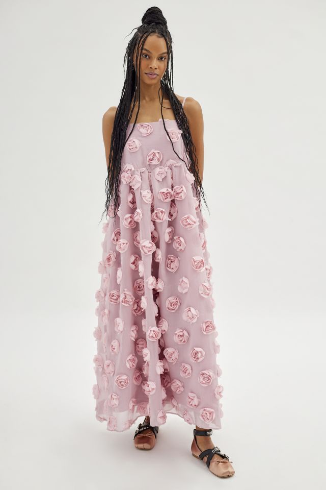 Sister Jane Dream Corsage Floral Maxi Dress Urban Outfitters