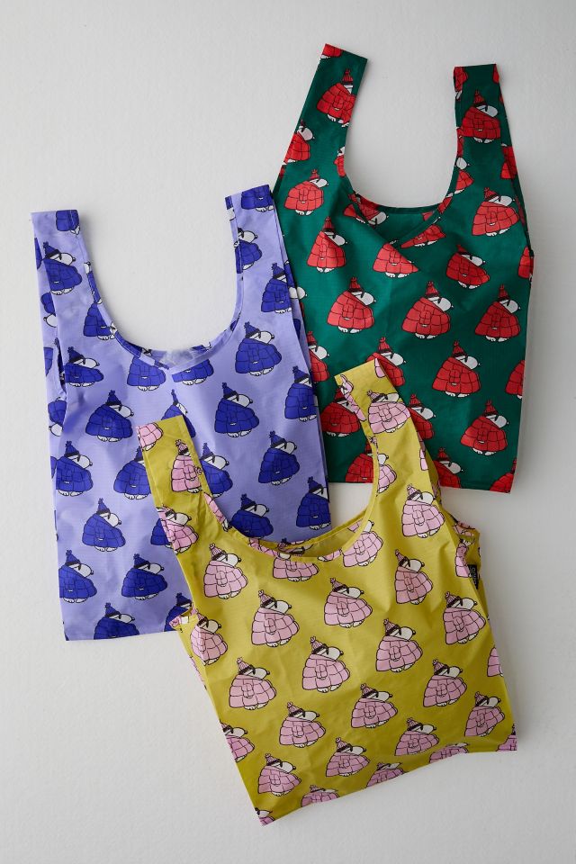 Standard Baggu: Floral Snoopy – Darling Clementine