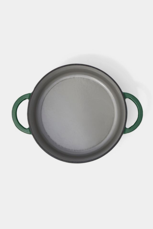 Broccoli Green 3.5-Qt Enameled Cast Iron Dutch Oven