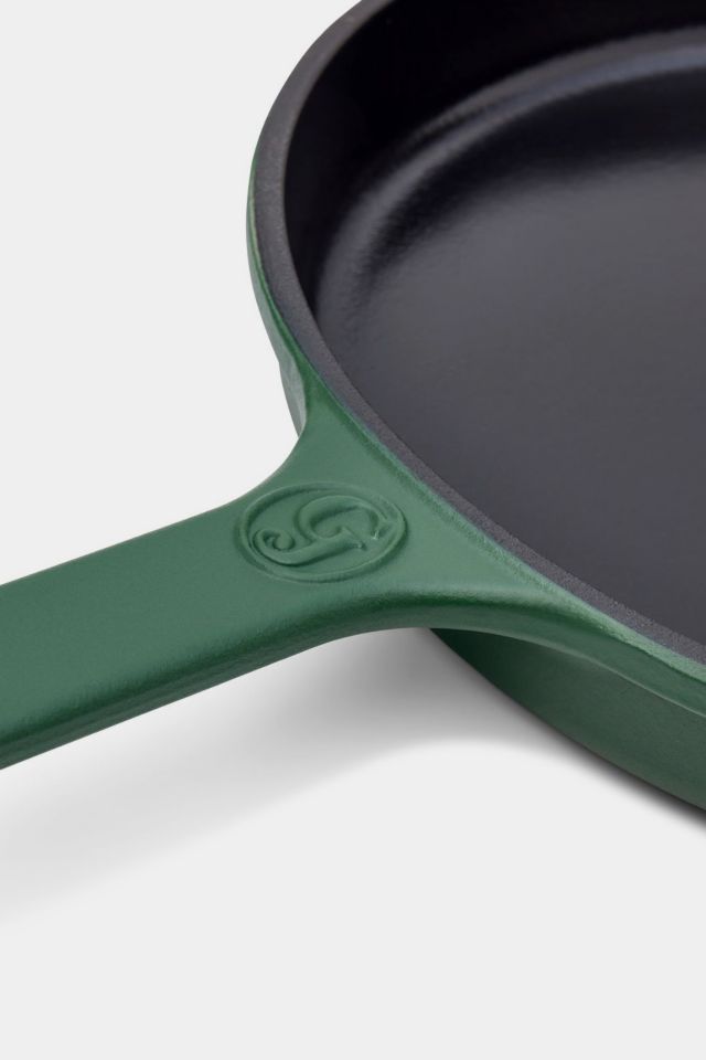 Broccoli Green 12-inch Cast Iron Skillet
