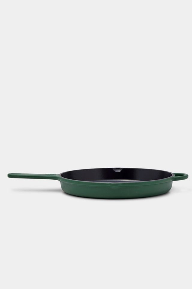 Broccoli Green 12-inch Cast Iron Skillet