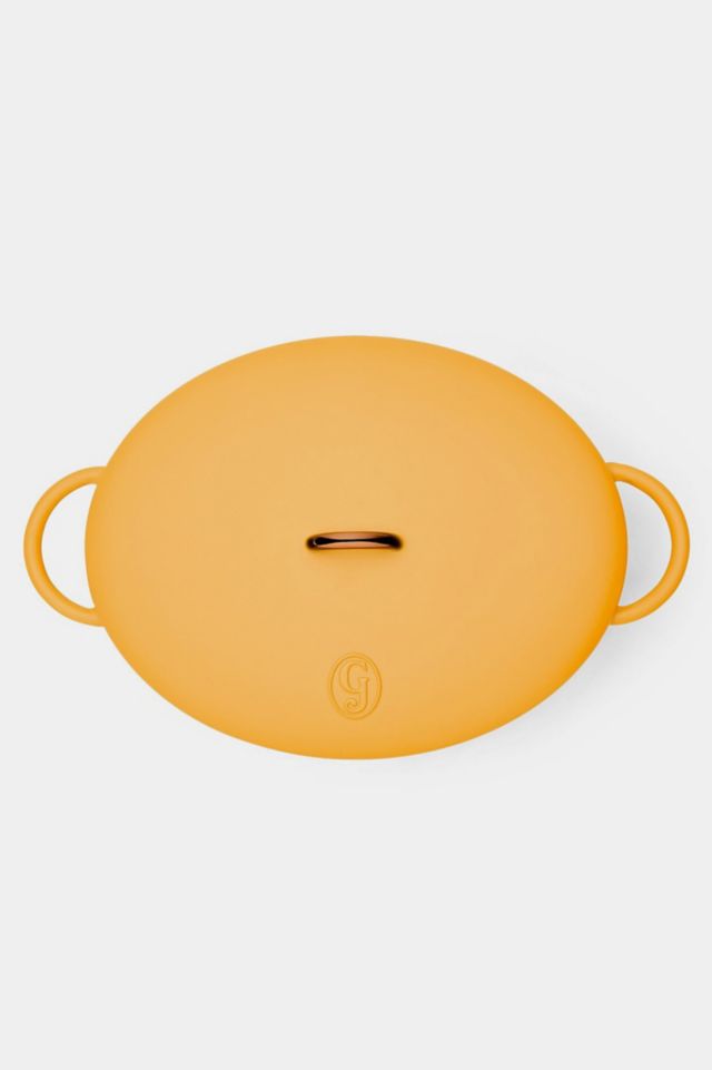 Mustard Enameled Cast Iron 6.75-qt Dutch Oven