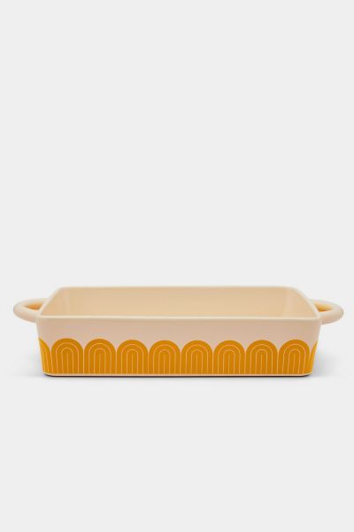 Great Jones 9x13 Inch Ceramic Baking Dish In Mustard