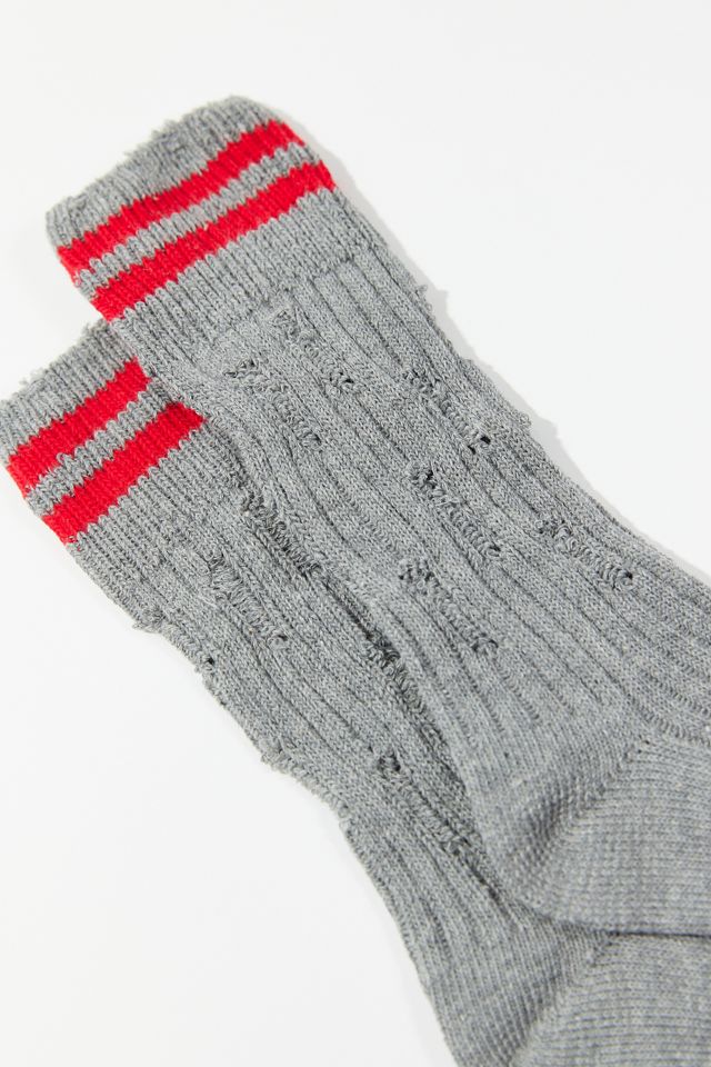Distressed Crew Sock | Urban Outfitters Canada